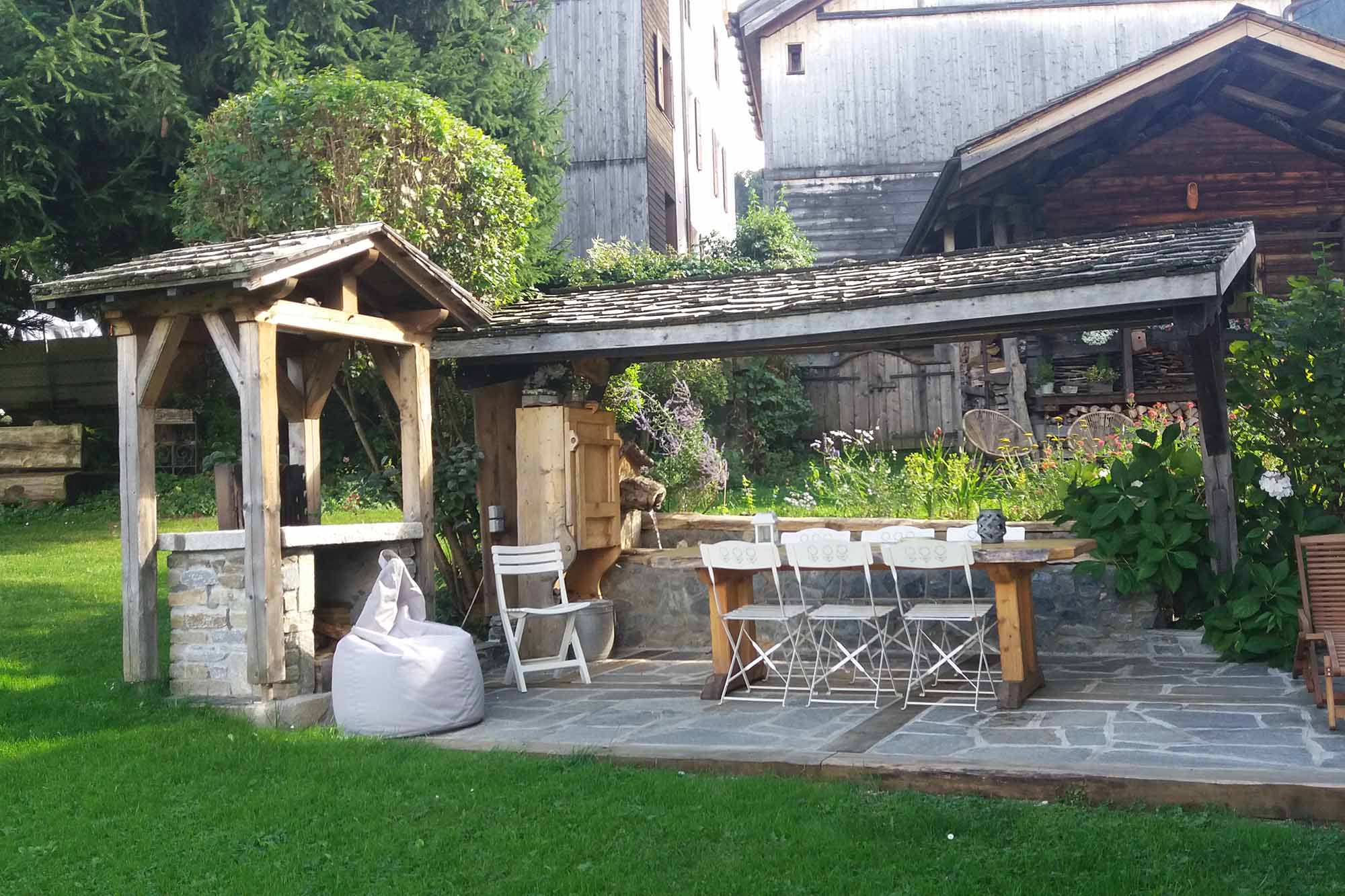 photo du bachal du Chalet Bel Alp