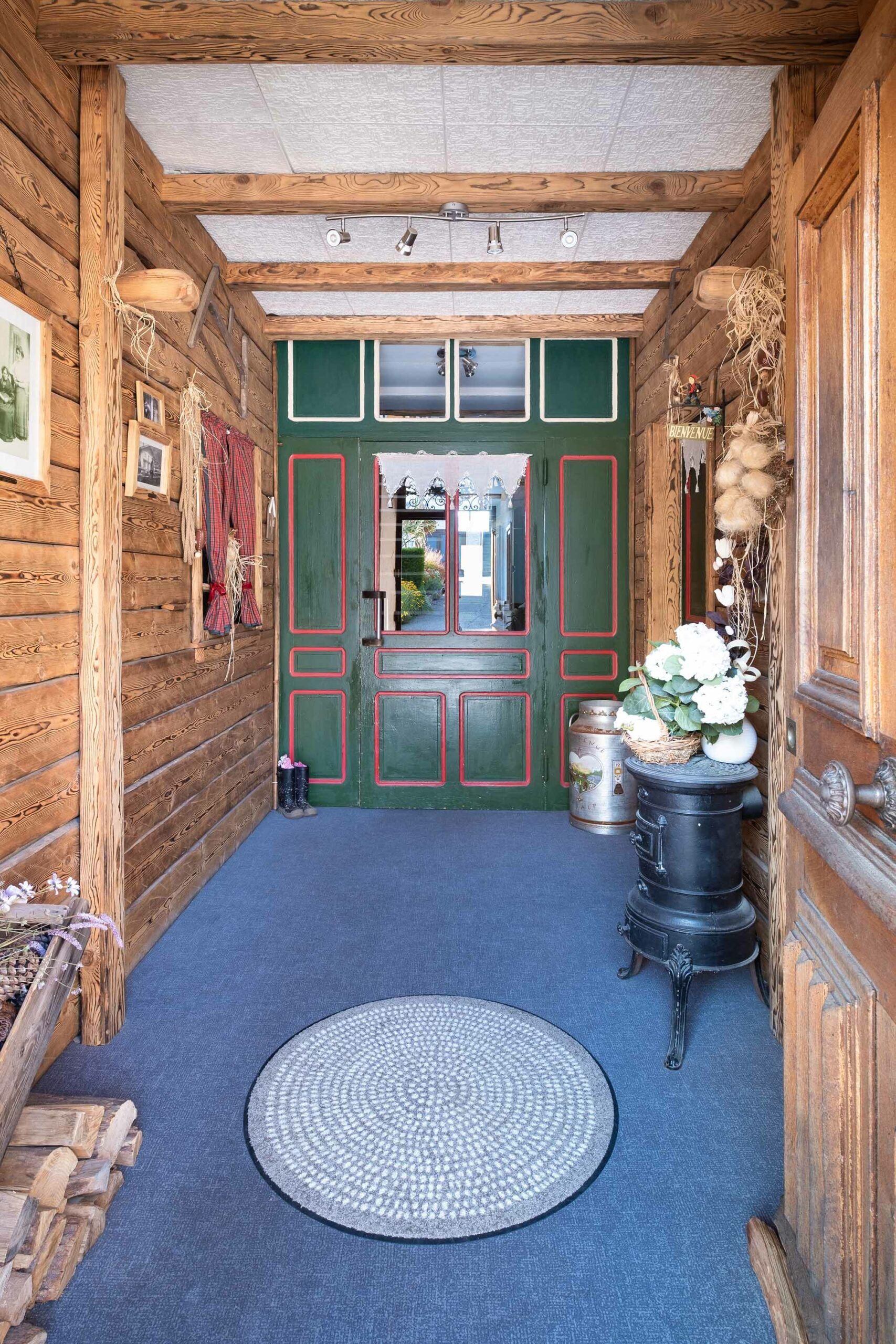 photo de l'entrée du Chalet Bel Alp